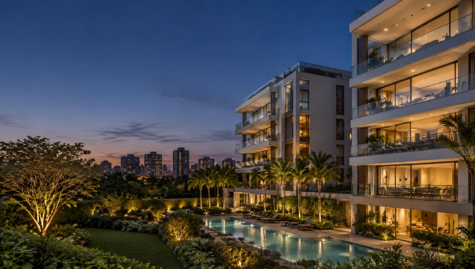 Arquitetura residencial contemporânea — imagem ilustrativa